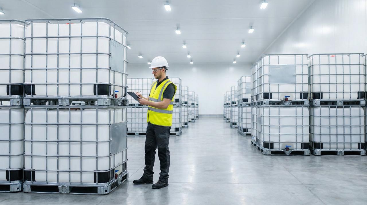 IBC tote inspection